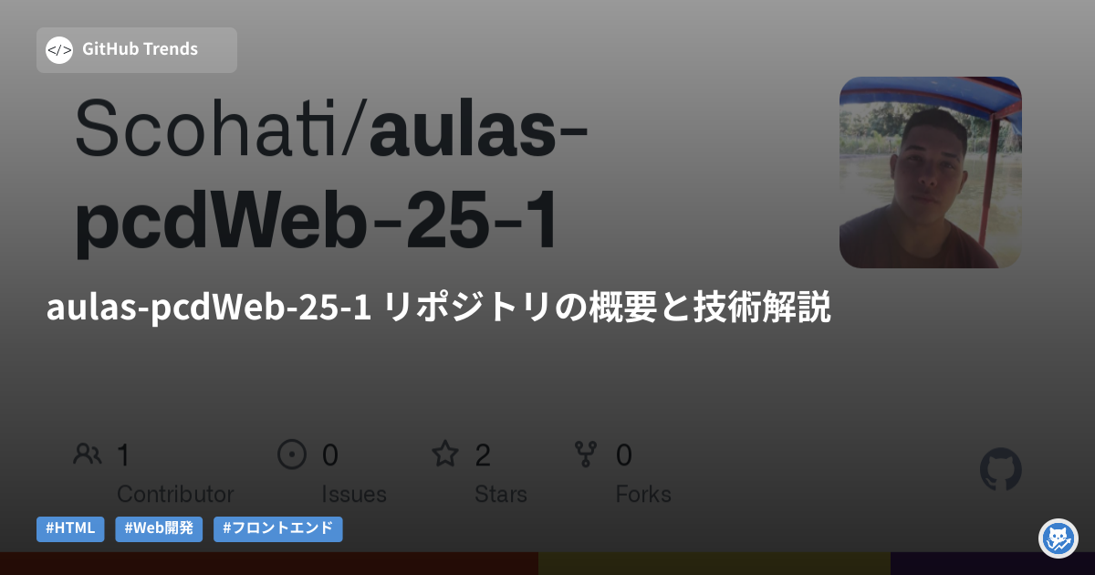 aulas-pcdWeb-25-1 リポジトリの概要と技術解説