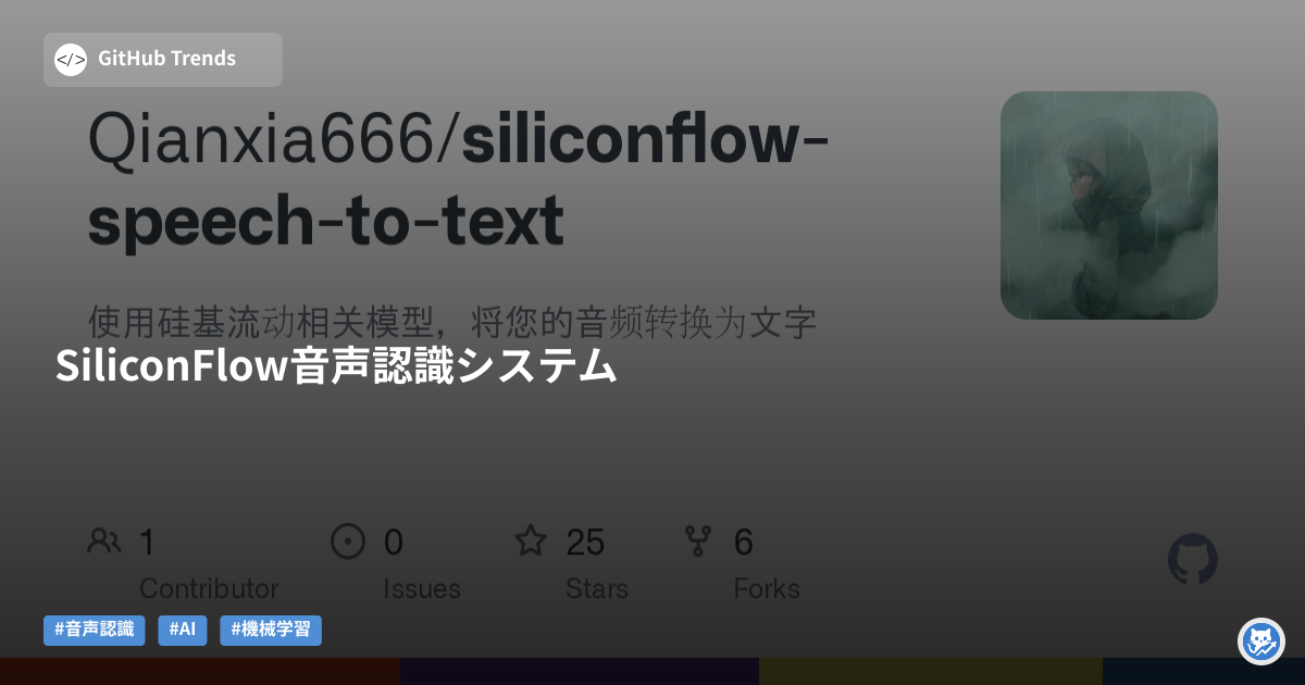 SiliconFlow音声認識システム